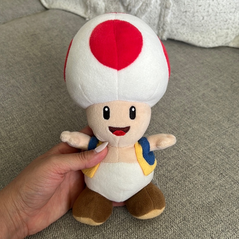 Toad nintendo plush